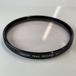[Exc] Canon 72mm Skylight 1x filter - protective filter Japan 6424 - Picture 1 of 18