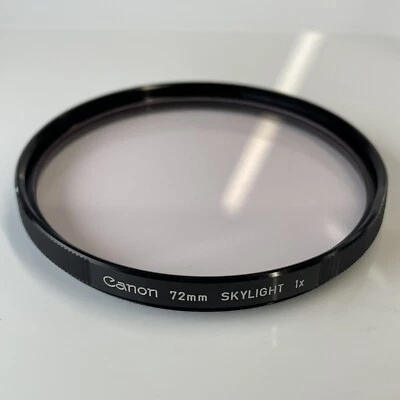[Exc] Canon 72mm Skylight 1x filter - protective filter Japan 6424 - Image 1 of 4