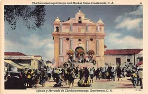 Guatemala - Iglesia y Mercado de Pottery Carrier, Chichicastenango - Publ. unknw - Picture 1 of 2