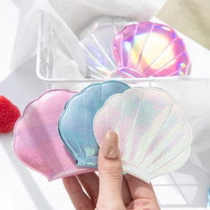 Compact Folding Mirror Makeup Double Sided Round Metal Shell 2X Magnifying - Picture 1 of 19