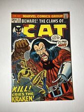 The Cat #3 1973 Vintage Marvel Comics Bronze Age Hellcat Defenders Gemini Mailer