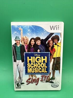 High School Musical: Sing It (Nintendo Wii, 2007) - COMPLETO - ¡ENVÍO RÁPIDO! Foto 1 de 3