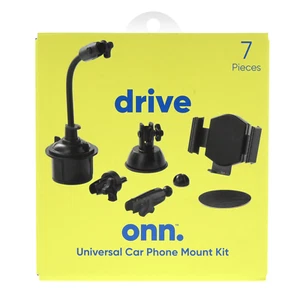 . 7-In-1 Universal Car Phone Mount Kit, Cup Holder, Vent, Dash, Windshield with - Picture 1 of 12