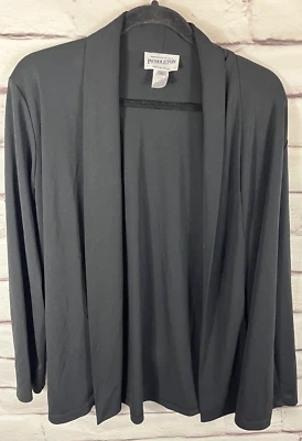Pendleton Women's Size M Black Long Sleeve Open Cardigan - Image 1 of 4