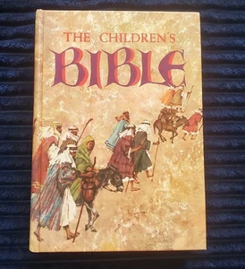 The Children's Bible 1965 Golden Press Vintage Illustrated Bible  - Bild 1 von 6