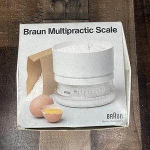 Vintage Braun Multipractic Scale UKW 1 Made In Switzerland Type 4243 Metric Imperial - Bild 1 von 8