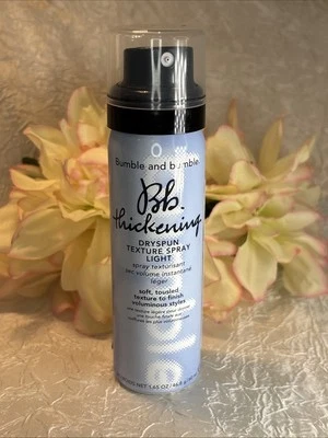 Bumble Bb. Утолщающий текстурный спрей Dryspun легкий для путешествий 1,65 унции 60 мл новый без коробки - Изображение 1 из 2