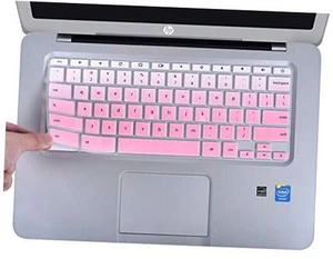 Keyboard Cover for HP X360 14a Chromebook 14", Chromebook 14a-na/ca Ombre Pink - Picture 1 of 7