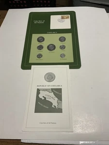 Coin Sets of All Nations Costa Rica, Republic Of With Card 1983-1984 - Picture 1 of 20