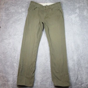 Polo Ralph Lauren Jeans Herren Größe 34 X 32 Grün Latzhose 5 Taschen Design Gerade - Bild 1 von 16