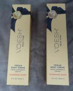Voesh New York Aceite de Aguacate Vegano Crema Corporal Mandarina Brillo 3 OZ cada Juego de 2 - Imagen 1 de 7