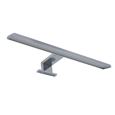 Lampada Applique Led 12w Da Bagno Specchio Argento Silamp B112-12w - Immagine 1 di 4