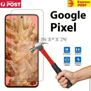 Tempered Glass Screen Protector For Google Pixel 9 Pro XL Fold 8 Pro 7a 7 - Picture 1 of 11