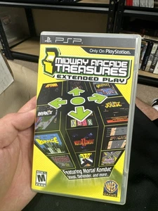 Midway Arcade Treasures gioco esteso - PlayStation Portable (Psp) testato CIB - Foto 1 di 5