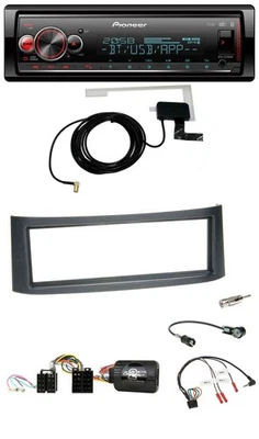 Pioneer Bluetooth DAB USB Lenkrad Autoradio für Smart ForFour W454 2004-2006 sch - Bild 1 von 4