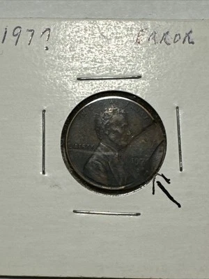 1970’s D Penny Split Die Break Error. - Image 1 of 4
