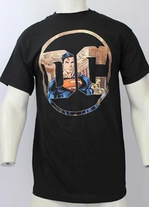 Camiseta Superman Estilo Cómic Logotipo DC Comics Gráfico - Grande - Imagen 1 de 3