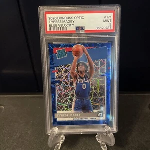 2021 Donruss Optic - Rated Rookie Blue Velocity Prizm #171 TYRESE MAXEY 76ers 🏀 - Picture 1 of 4