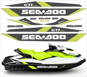 SEADOO GTI 130  2016 Graphics / Decal / Sticker Kit - Foto 1 di 5