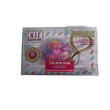 WowWee SWAK Sealed With A Kiss Interactive Kissable Keychain Tie Dye NEW Lips