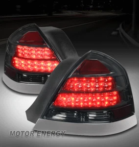 For 98-11 Ford Crown Victoria LED Tail Brake Lights Rear Lamps Smoke Left+Right - Bild 1 von 10