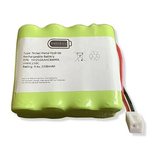 Batería de repuesto para batería de panel de alarma HKC Quantum 70 SecureWave 9,6 V