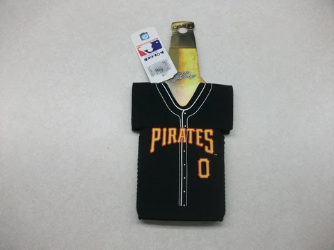 NEW WITH TAGS MLB PITTSBURGH PIRATES BOTTLE JERSEY KOOZIE COOLER COOZIE RARE Cover