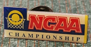 Vintage NCAA Basketball Championships CBS USA 80s 90s Hat Pin Lapel Pin - Picture 1 of 5