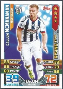 Topps Match Attax 2015-16 - #RS19 - WBA - Rising Star - Callum McMANAMAN - Bild 1 von 1