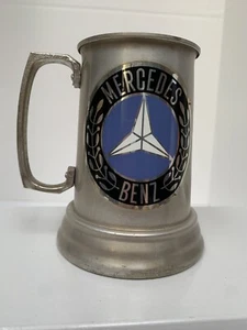 mercedes-benz Metal 12 Oz Logo Mug In Good Condition - Picture 1 of 3