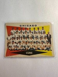 K77,863 - 1960 Topps #513 Chicago Cubs CL