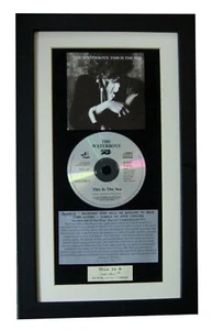 WATERBOYS This Is The Sea CLASSIC CD GALLERY QUALITY FRAMED+EXPRESS GLOBAL SHIP - Picture 1 of 2
