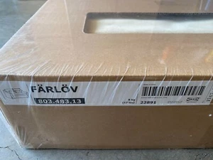 IKEA FARLOV 2-Sitzer Schlafsofa Schlafbezug Schonbezug - Djupard gelb beige Samt - Bild 1 von 5