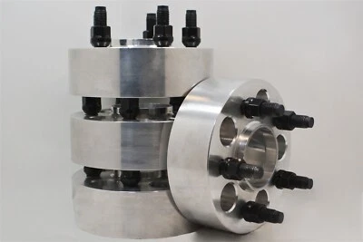 Adaptadores espaciadores de rueda de 1,25" de grosor para Jeep Wrangler 1987-2006 centrados en el cubo  Foto 1 de 4