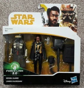 STAR WARS Solo KESSEL GUARD & LANDO CALRISSIAN Hasbro NEU OVP MOC Force Link 2.0 - Bild 1 von 2