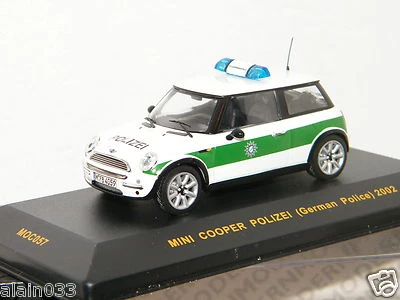 Mini Cooper Polizei 2002 IXO 1/43 Rif. MOC057 - Immagine 1 di 2