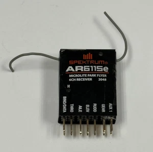 Excellent Spektrum AR6115e AR 6115e DSMX Remote Control Receiver RX SPMAR6115e - Picture 1 of 2