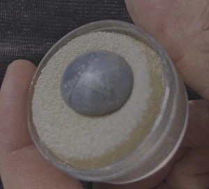 STAR SAPPHIRE FINE UNTREATED NATURAL JEWEL w/ VISIBLE STAR 31.7 CARATS BURMA - Picture 1 of 3