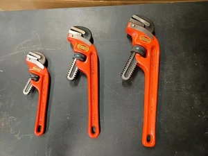 RIDGID E12 E10 E8 End Pipe Wrenches - Picture 1 of 1
