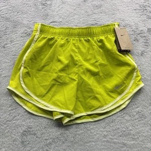NIKE DRI FIT DAMEN Small SLIP GEFÜTTERTE LAUFSHORTS ÖLGRÜN CU8890-372 - Bild 1 von 4