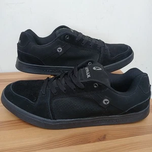Airwalk Brock Skater Style Trainers Mens UK Size 15 Black Suede New Without Box - Picture 1 of 15