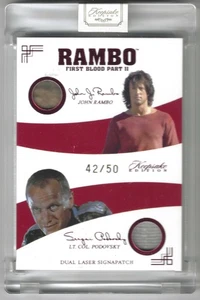 2024 Keepsake Edition Rambo Lt Col Podovsky #157 Prop Film-Used Relic Patch /50 - Picture 1 of 2