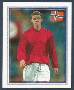 MERLIN-OFFICIAL ENGLAND 1998 WORLD CUP- #174-NORWAY/MAN UTD-OLE GUNNAR SOLSKJAER - Picture 1 of 1