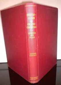 Systematic Identif. of Organic Compounds, Shriner & Fuson, 1947, Wiley -Vintage - Foto 1 di 7