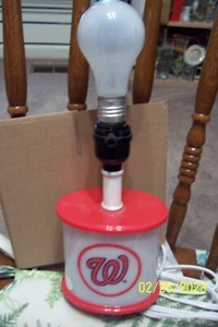 Washington Nationals Lamp - *** Please See Description & Photos *** - Picture 1 of 3