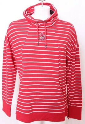 NEW Saint St. Louis Cardinals Antigua Stripe Red Shirt Sweatshirt Womens M - Image 1 of 4