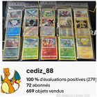 Lot de 25 Cartes Pokemon Brillantes (Reverse) Sans Doubles NEUVES FRANCAISES !
