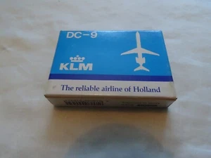 KLM DC-9 scale 1/600 diecast model by schabak - Picture 1 of 3