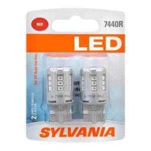 SYLVANIA 7440R RED SYL LED Mini Bulb, 2 Pack - Picture 1 of 1