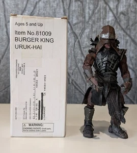 Seltene Herr der Ringe Uruk-Hai Figur Burger King Mail-away Ltd Edition - Originalverpackt - Bild 1 von 13